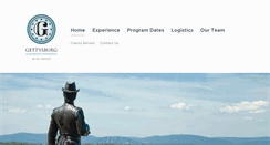 Desktop Screenshot of gettysburgleadershipexperience.com